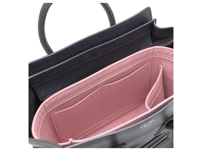 Céline Micro Borsa Tote Luggage Nero - vista 10