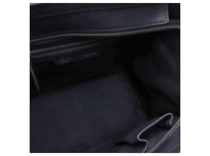 Céline Micro Borsa Tote Luggage Nero - vista 9