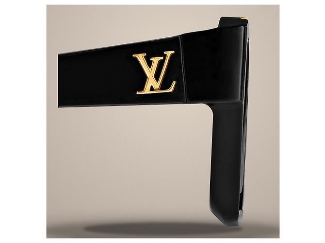 Louis Vuitton Evidence Sunglasses Black Acetate Frame - view 4