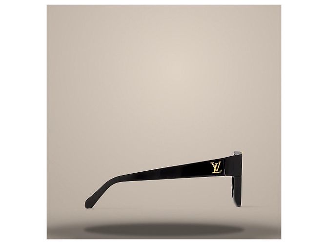 Louis Vuitton Evidence Sunglasses Black Acetate Frame - view 5