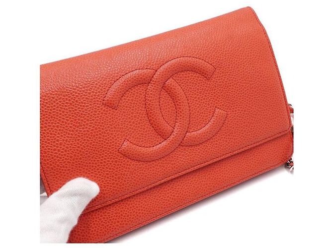 Classique Chanel Sac bandoulière Timeless CC Caviar WOC - vue 10