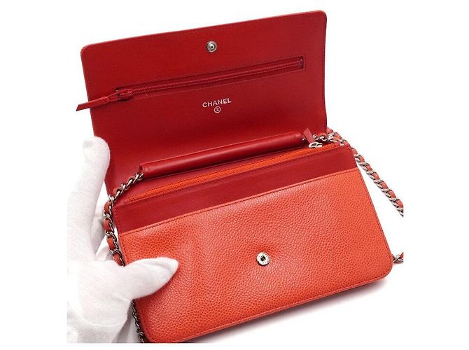Classique Chanel Sac bandoulière Timeless CC Caviar WOC - vue 7