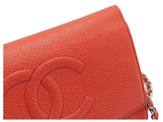 Classique Chanel Sac bandoulière Timeless CC Caviar WOC - vue 9
