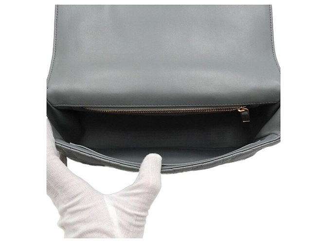 Dior Borsa a Spalla Caro Medium in Stone Grey Marrone - vista 6