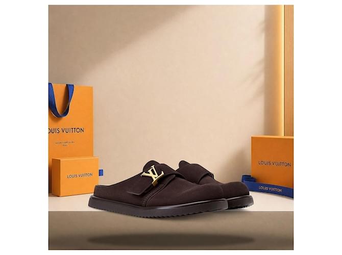 Louis Vuitton Easy Mule Brown Marrone - vista 2