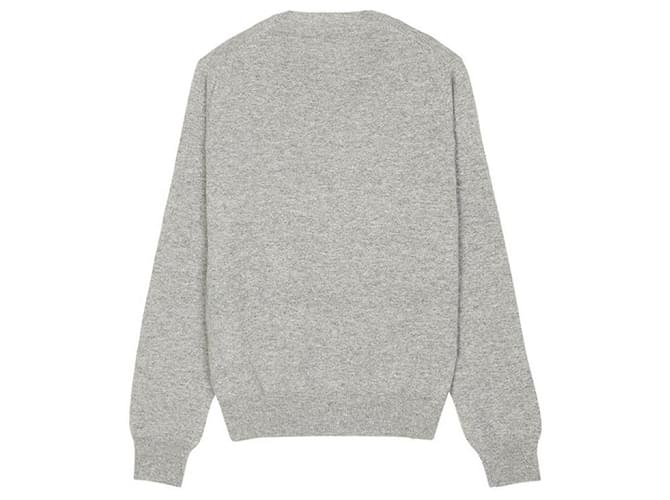 Comme Des Garcons Invader Pixel Wappen Knit AZ Strickpatch Silber - Ansicht 3