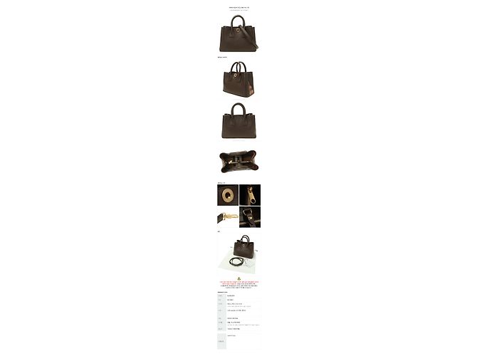 Burberry Mini sac en cuir à motif Vermont Check - vue 12