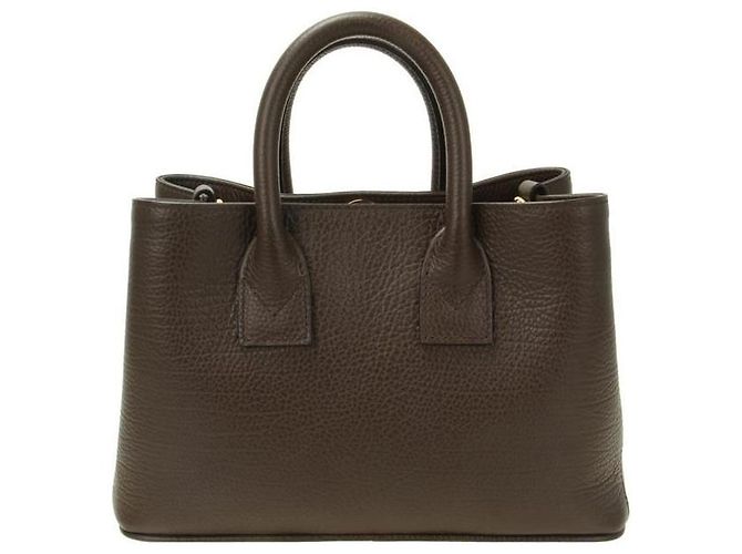 Burberry Mini sac en cuir à motif Vermont Check - vue 3