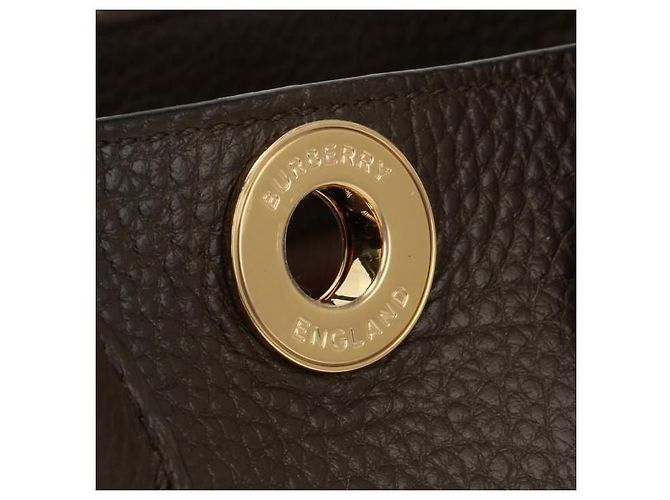 Burberry Mini sac en cuir à motif Vermont Check - vue 5