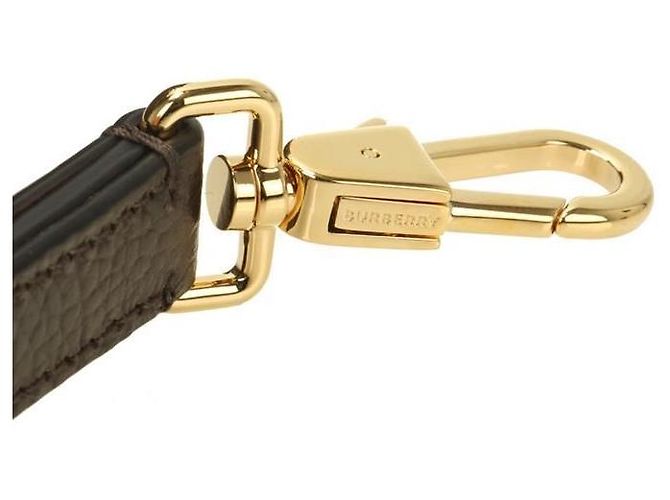 Burberry Mini sac en cuir à motif Vermont Check - vue 8