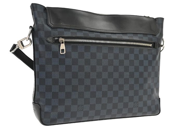 Louis Vuitton Greenwich Messenger Damier Cobalt Preto - vista 2