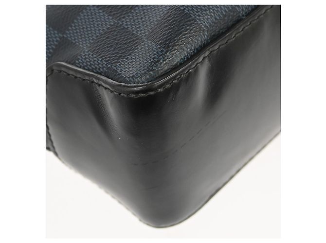 Louis Vuitton Greenwich Messenger Damier Cobalt Preto - vista 6