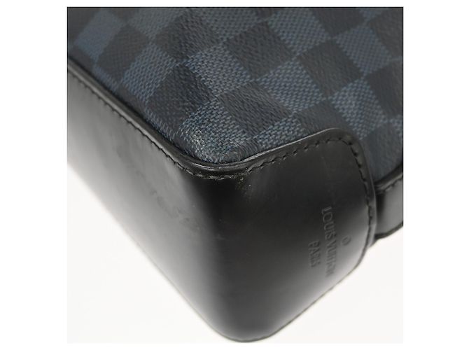 Louis Vuitton Greenwich Messenger Damier Cobalt Preto - vista 7