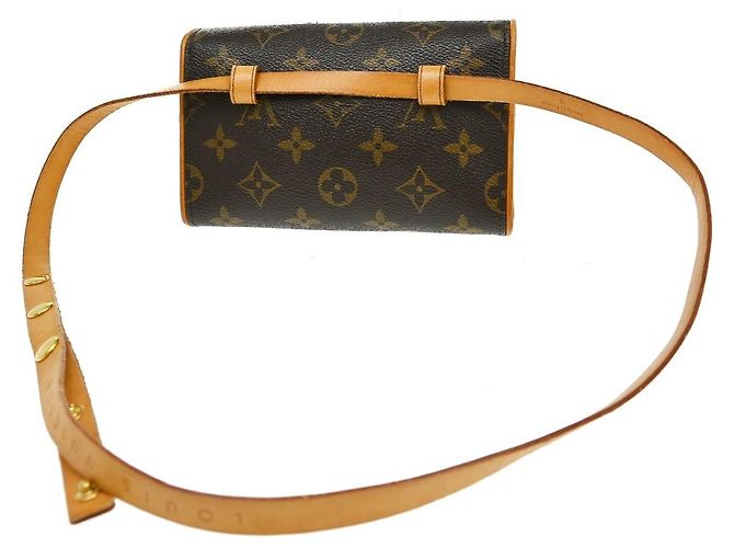 Louis Vuitton Florentine Canvas Medium Marrone - vista 2