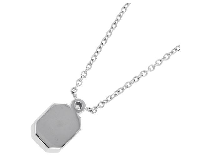 Harry Winston 950 Platin-Halskette mit Diamantanhänger - Ansicht 3