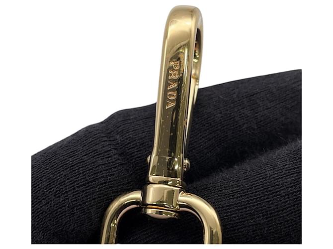 Prada Mini Triangle Lederhandtasche Lila - Ansicht 14
