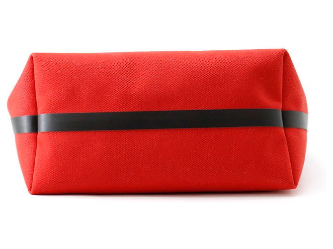 Borsa Tote Salvatore Ferragamo Nero Rosso - vista 3