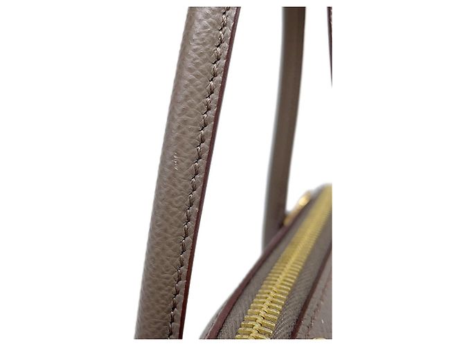 Hermès Borsa a tracolla Hermes Bolide 27 in Etain Grigio - vista 12
