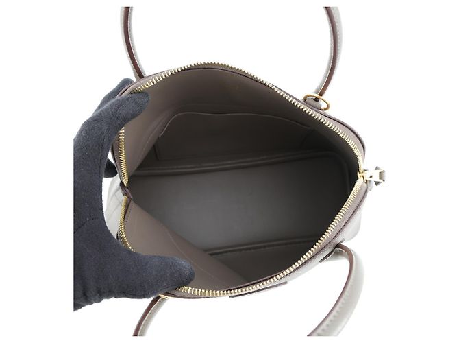 Hermès Borsa a tracolla Hermes Bolide 27 in Etain Grigio - vista 6