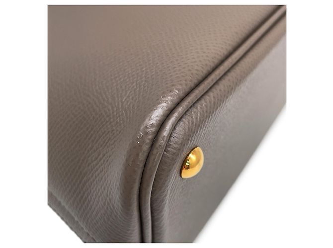 Hermès Borsa a tracolla Hermes Bolide 27 in Etain Grigio - vista 7