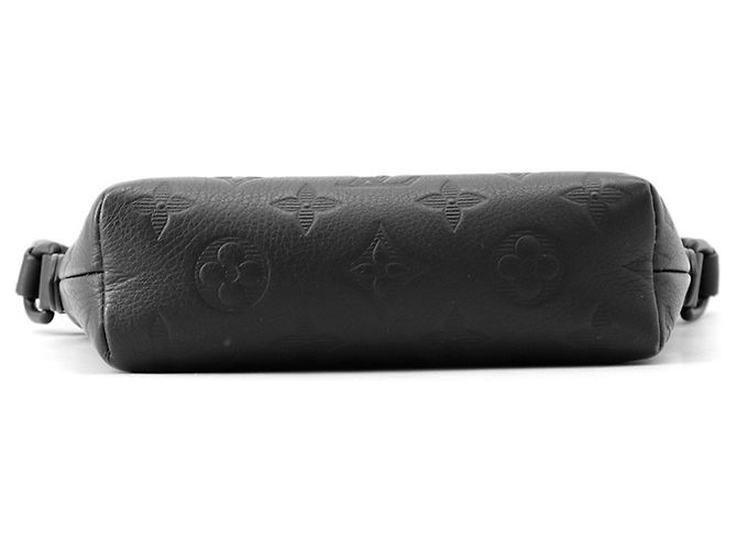 Borsa a tracolla Louis Vuitton Monogram Shadow Nero - vista 3