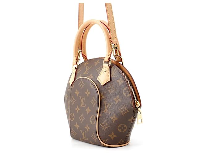 Borsa Louis Vuitton Monogram Ellipse PM Marrone - vista 2