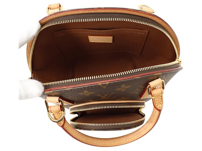 Borsa Louis Vuitton Monogram Ellipse PM Marrone - vista 6