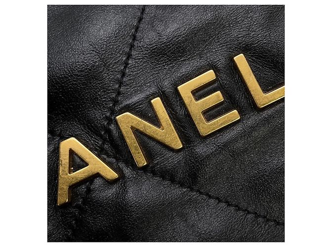 Chanel Black Leather Backpack - view 10