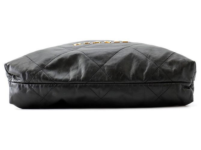 Chanel Black Leather Backpack - view 3
