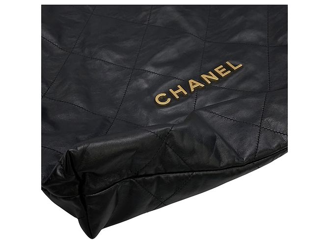 Chanel Black Leather Backpack - view 9