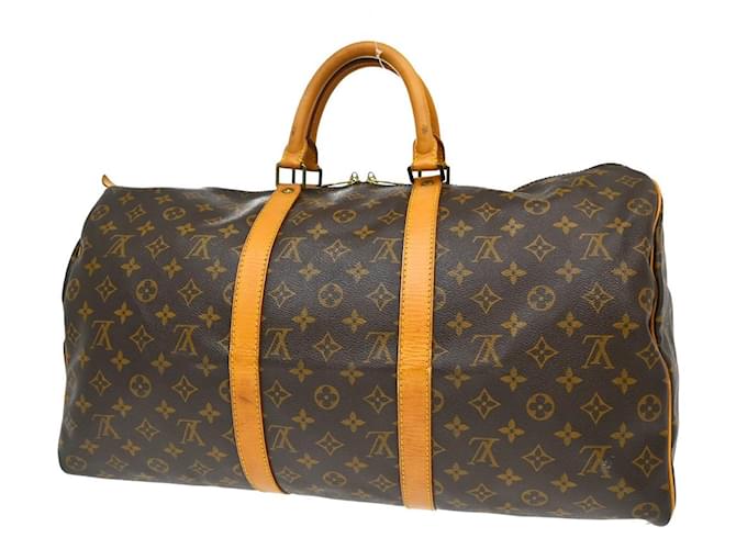 Louis Vuitton Keepall Monogram 50 Marrone - vista 2
