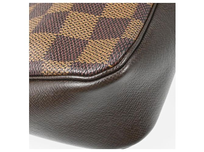 Necessaire Trucco Louis Vuitton Damier Marrone - vista 7