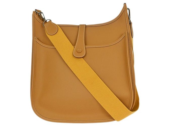 Hermès Borsa Hermes Evelyne Gen II Epsom GM Marrone - vista 2