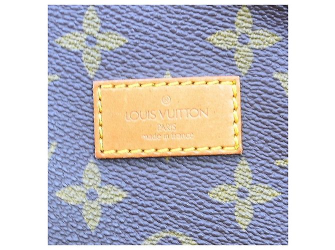 Louis Vuitton Saumur Monogram Canvas 35 Marrone - vista 4