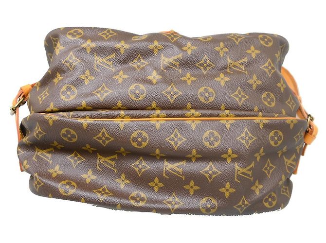Louis Vuitton Saumur Monogram Canvas 35 Marrone - vista 7