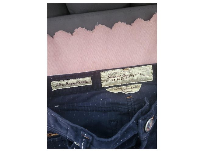 Pantalones de pana azul marino Jacob Cohen Azul oscuro - vista 7