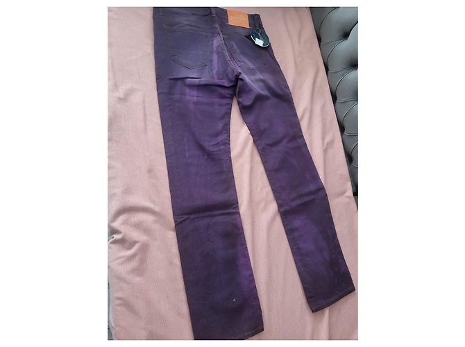 Jeans viola Jacob Cohen Porpora - vista 4