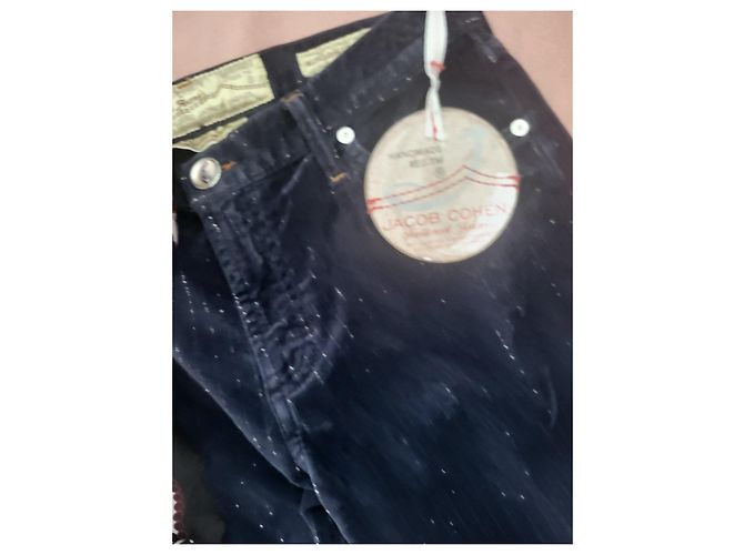 Jacob Cohen Cordhose in Navy Blau Dunkelblau - Ansicht 2