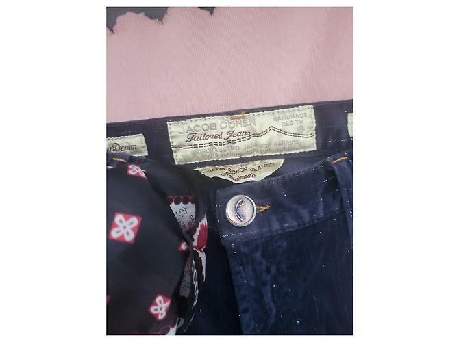 Jacob Cohen Cordhose in Navy Blau Dunkelblau - Ansicht 3