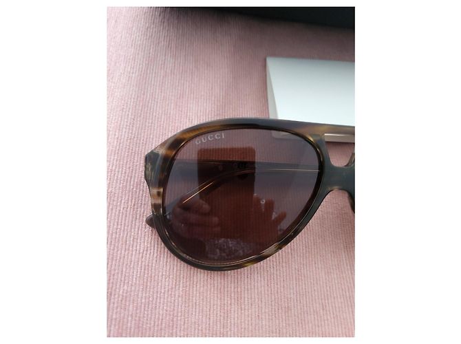 Occhiali da sole aviator Gucci GG1286S Marrone - vista 3