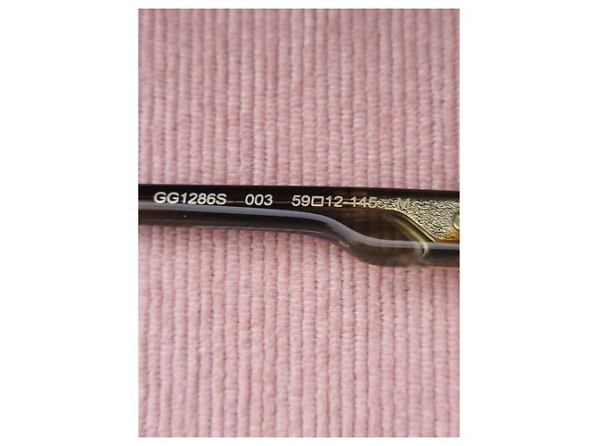 Occhiali da sole aviator Gucci GG1286S Marrone - vista 7