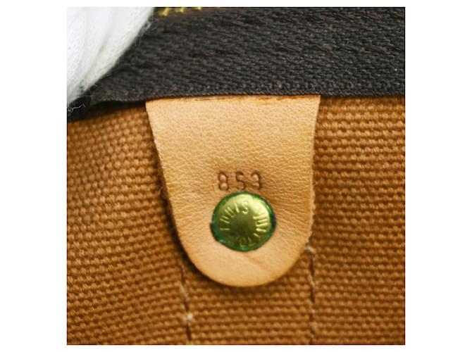 Louis Vuitton Keepall Monogram 55 Marrone - vista 7