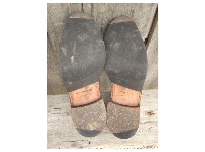 Autre Marque Scarpe Richelieu Charles Horrell in pelle marrone Semi-Brogue - vista 3