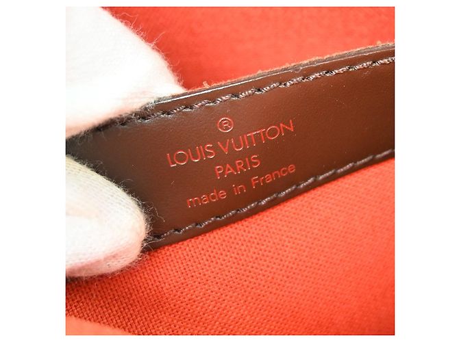 Louis Vuitton Naviglio Damier Marrone - vista 4