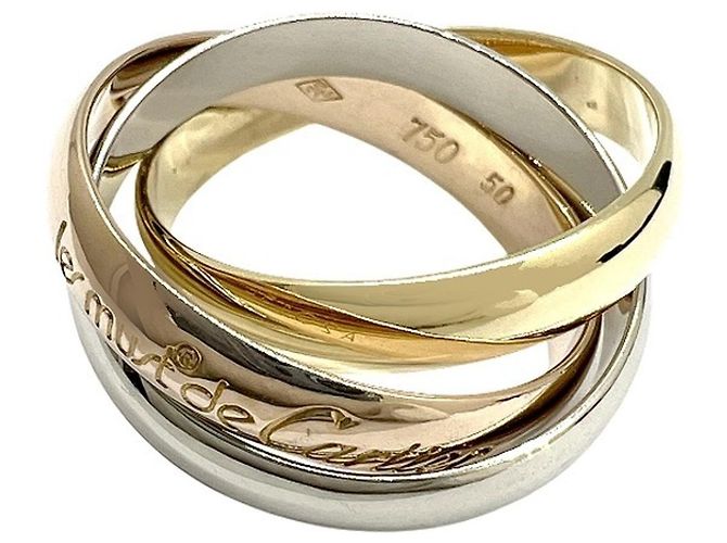 Anello Cartier Trinity in oro 18K D'oro - vista 4