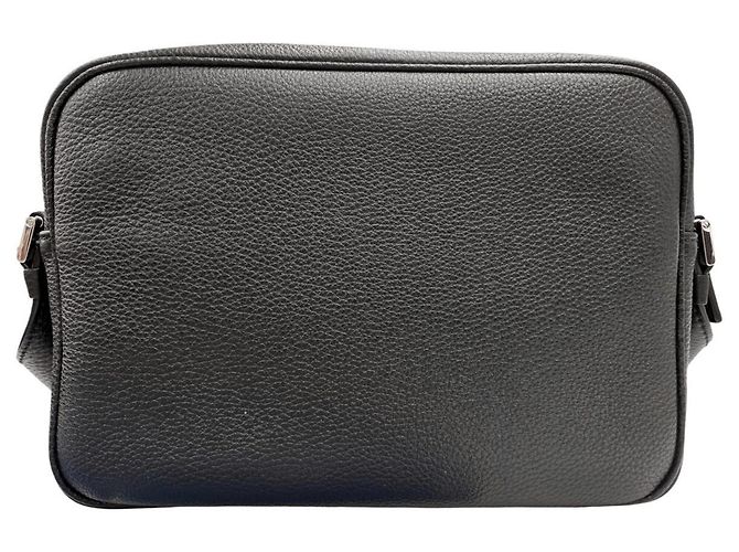 Borsa a tracolla in pelle Vitello Prada Nero - vista 2