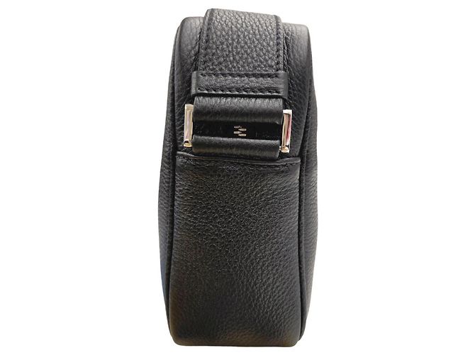 Borsa a tracolla in pelle Vitello Prada Nero - vista 3