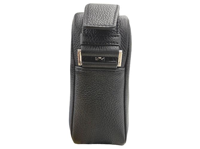 Borsa a tracolla in pelle Vitello Prada Nero - vista 4