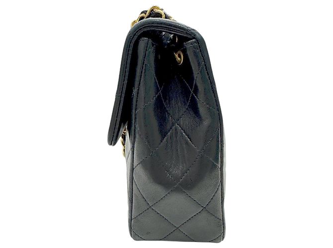 Borsa a Spalla Chanel Mini Matelasse 20 Chain Nero - vista 4