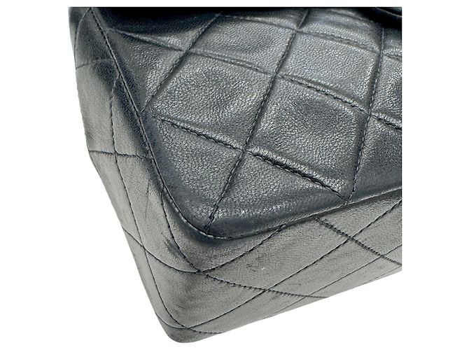 Borsa a Spalla Chanel Mini Matelasse 20 Chain Nero - vista 6